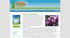 Desktop Screenshot of heathertea.com