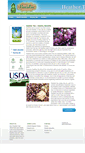Mobile Screenshot of heathertea.com