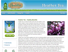 Tablet Screenshot of heathertea.com